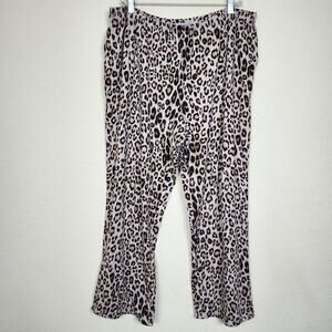 Leopard Cheetah Print Pajama Pants